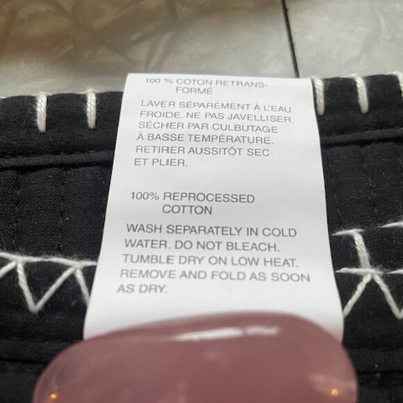 SIMONS Quilted Stripe Recycled Cotton Placemat set of 4 - Picture 5 of 5